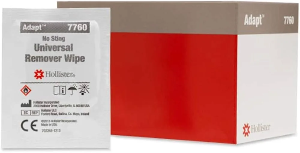Hollister Adapt universal remover wipe 7760, box of 50 6