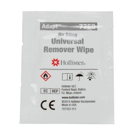 Hollister Adapt universal remover wipe 7760, box of 50 4