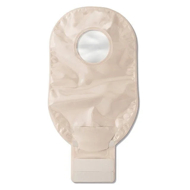 Hollister Conform 2 drainable ostomy pouch, beige, front view 4