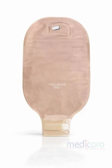 Hollister Conform 2 drainable ostomy pouch, beige, front view 7