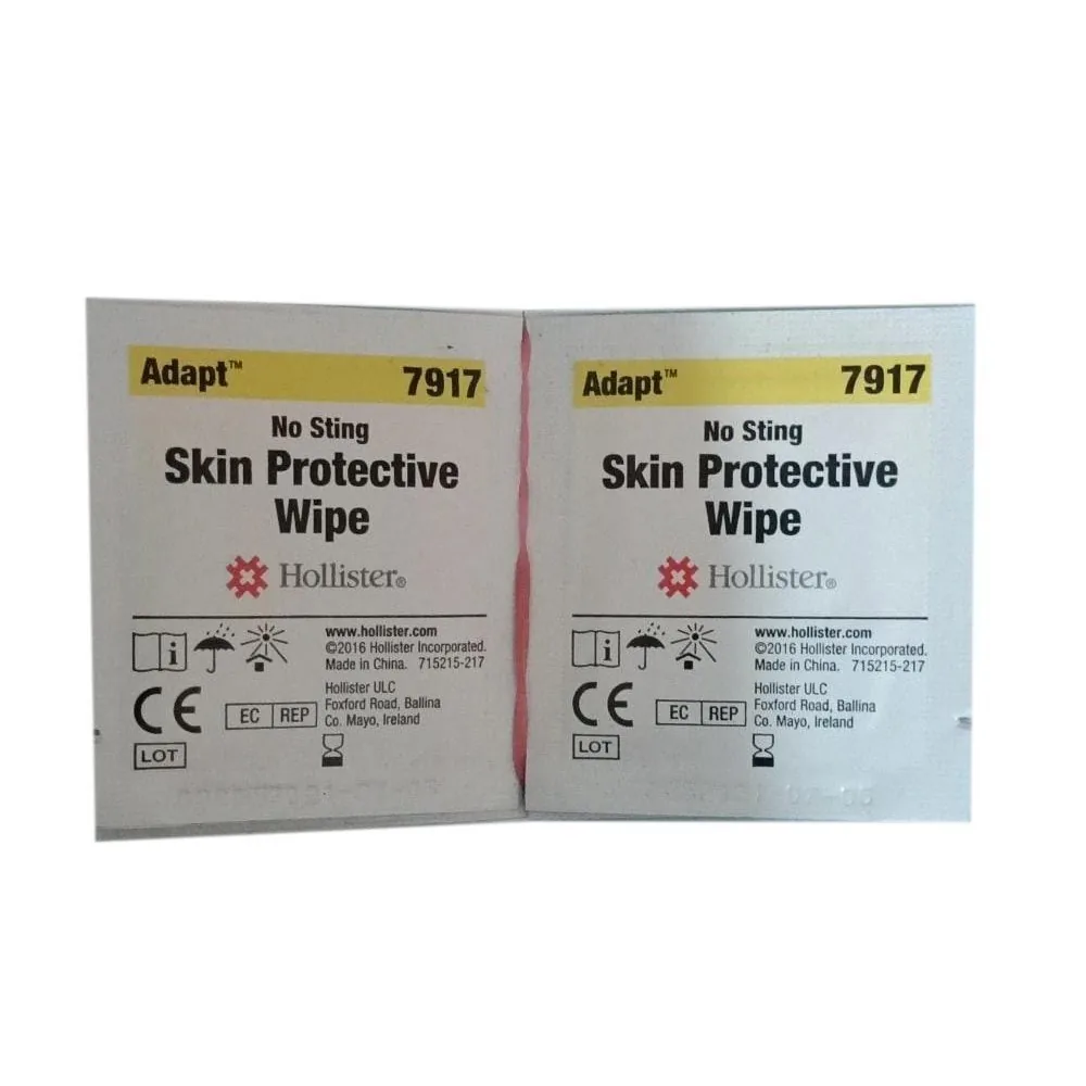 Hollister Adapt no-sting skin protective wipe 7917, box of 50 2