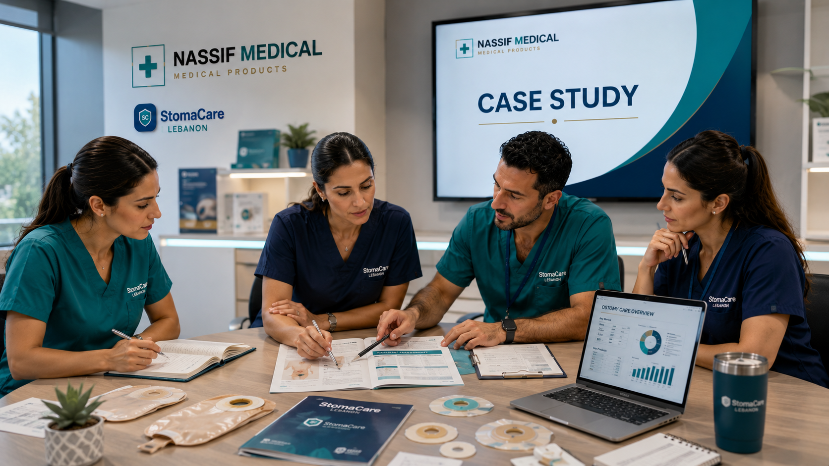 StomaCare team case study meeting